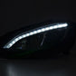 Mercedes Benz S-Class (221) Black LED Headlights with Daytime Running Lights (2005 - 2009)