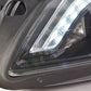 Mercedes Benz S-Class (221) Black LED Headlights with Daytime Running Lights (2005 - 2009)