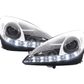Mercedes Benz SLK (171) Chrome LED Headlights with Daytime Running Lights (2004-2011)