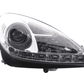 Mercedes Benz SLK (171) Chrome LED Headlights with Daytime Running Lights (2004-2011)