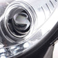 Mercedes Benz SLK (171) Chrome LED Headlights with Daytime Running Lights (2004-2011)