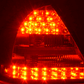 Mercedes W203 Chrome Clear LED Tail Lights (2001-2004)