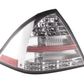 Mercedes W203 Chrome Clear LED Tail Lights (2005-2007)