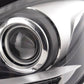 Mercedes W204 C-Class Black LED Headlights with DRL (2011 - 2014)