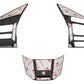OLM Dry Carbon Fiber Steering Wheel Covers (MT) - 2016-2018 WRX / STI