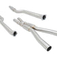 Megan Racing Axle Back Exhaust System for 2006-2010 BMW M5 Base - Burnt Rolled Tips