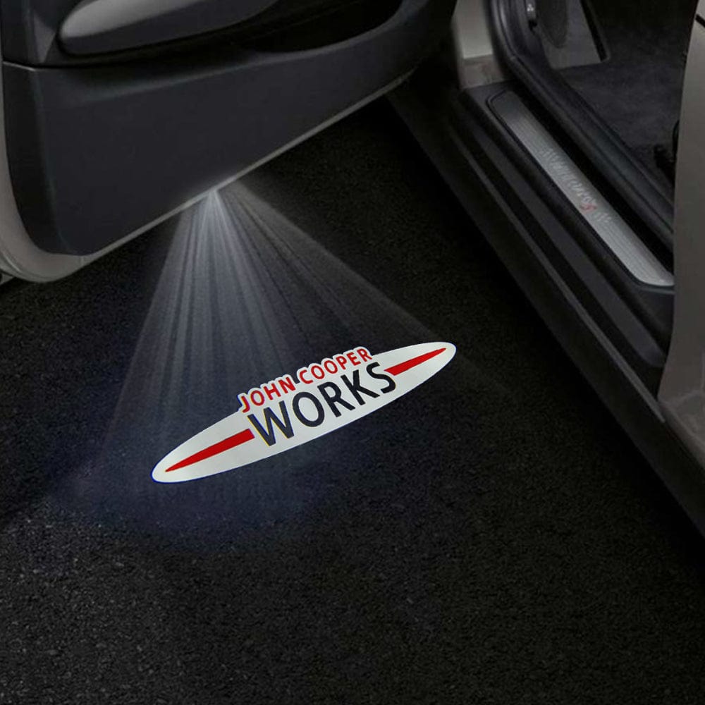 Mini Hatch Premium Door Puddle Lights Various Designs 2001-2024