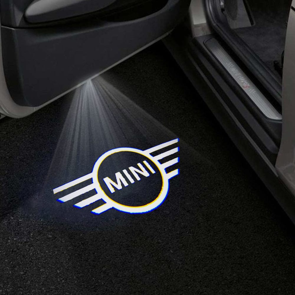 Mini Hatch Premium Door Puddle Lights Various Designs 2001-2024