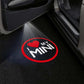 Mini One Premium Door Puddle Lights Multiple Designs 2001–2022