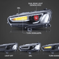 Mitsubishi Lancer Evo X GSR 10th Gen (CZ4A) Demon Eyes Dual Beam Projector Headlights (2008-2017)