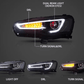 Mitsubishi Lancer Evo X GSR 10th Gen (CZ4A) Demon Eyes Dual Beam Projector Headlights (2008-2017)