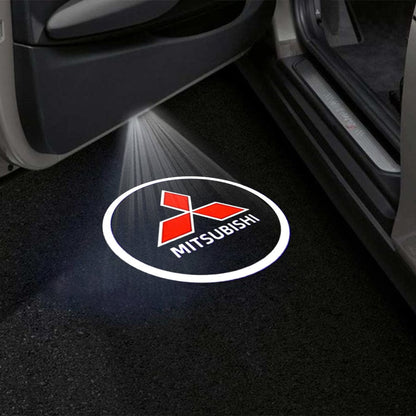Mitsubishi Shogun 4th Gen Premium Door Puddle Lights Various Designs - 2006–2022