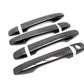 OLM Dry Carbon Fiber Door Handle Covers - 2015-2021 Subaru WRX / STI / 2014-2018 Forester / 2013-2017 Crosstrek