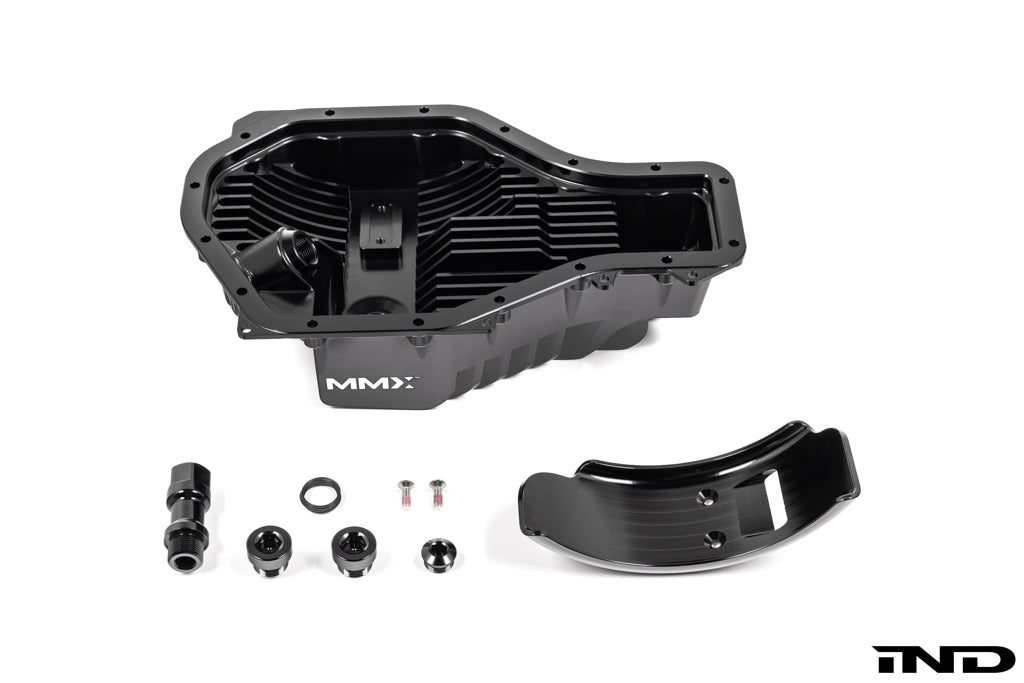 MMX Performance F8X M2 / M3 / M4 High-Capacity Baffled Differential Sump