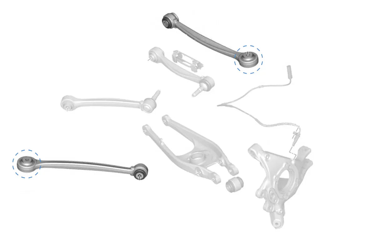 MMX Performance G8X / F8X OEM Rear Toe/Traction Arm Bearing Set