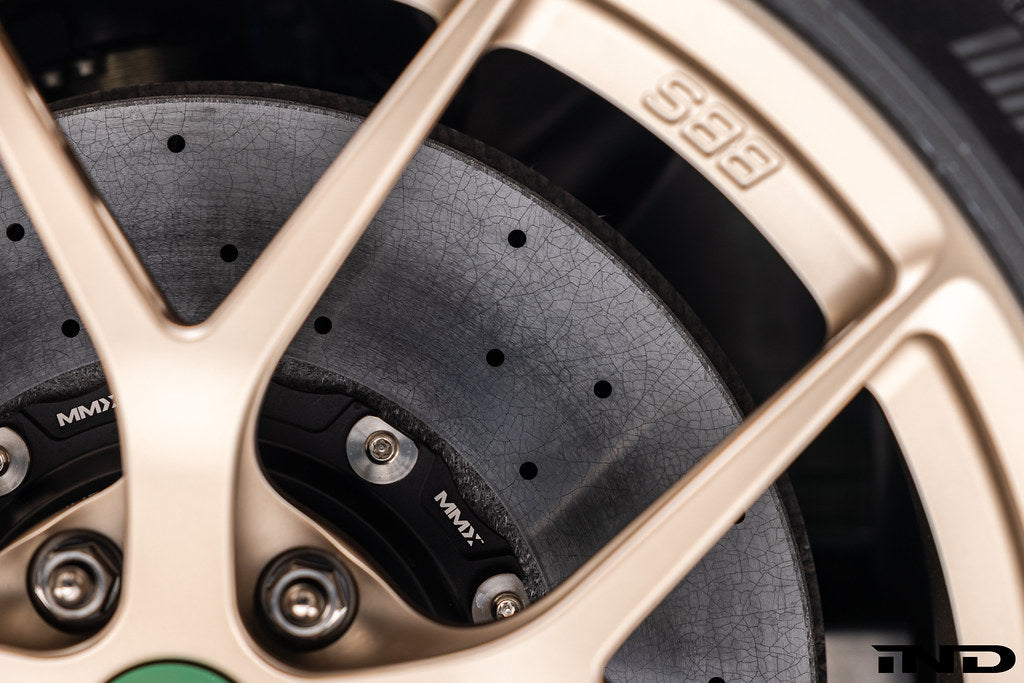 MMX Performance G8X M2 / M3 / M4 2-Piece Floating Carbon Ceramic Rotor Conversion - Rear 370x24mm