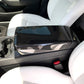 TESERY Model Y / 3 Armrest Cover - Dry Carbon Fiber Interior Mods