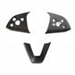Model 3 / Y Steering Wheel Middle Trim Cover - Carbon Fiber Interior Mods