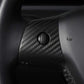 Model 3 / Y Steering Wheel Patch - Carbon Fiber Interior Mods