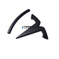 Model 3 / Y T Logo Overlay Front & Rear - Real Carbon Fiber Exterior