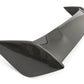 OLM Silverline Carbon Fiber OEM S Style Spoiler with Black Bases - 2015+ WRX / 2015+ STI