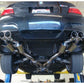 Megan Racing Axle Back Exhaust System for 2006-2010 BMW M5 Base - Burnt Rolled Tips