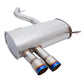 Megan Racing Axle Back Exhaust for 2007-2011 BMW E90 T 304 Stainless Steel Mirror Finish
