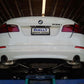 Megan Racing Supremo Exhaust System Single Burnt Rolled Tip for BMW F10 5 Series 2011+ T304 Stainless Steel 63mm ID 89mm OD MR-ABE-BF10-VO-RR+RL