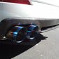Megan Racing Supremo Exhaust for BMW F10 2011+ (535i) Burnt Rolled Tips T-304 Stainless Steel MR-ABE-BF10V2-VO-RR