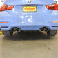 Megan Racing Axle Back Exhaust for BMW M4 F82 2015+ Stainless T-304 Quad Tip - Various Finishes