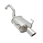 Megan Racing Axle Back Exhaust for Sentra 07-12 2.5L, T304 Stainless Steel Mirror Finish