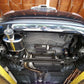 Megan Racing Cat-Back Exhaust for 2012+ Fiat 500 Stainless Steel 3.5x4.5 Roll Tip