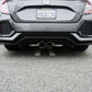 Megan Racing Cat-Back Exhaust System for 2016+ Honda Civic 1.5 Turbo 5-Door Hatchback (Sport Trim) Burnt-Roll Tip MR-CBS-HC16T-VO