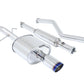 Megan Racing Cat-Back Exhaust System for 2002-2006 Mitsubishi Lancer - Stainless Rolled Tips