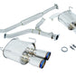 Megan Racing Cat-back Exhaust System for 2011-2014 Subaru WRX - SS/OE-RS/OEB, T-304 Stainless Steel