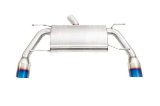 Megan Racing Cat-Back Exhaust for Toyota GR86 2022+ CBS Burnt Tips MR-CBS-T8622-BT