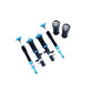 Megan Racing Coilover Damper Kit for Ford Focus 2012+ (Sedan/Hatchback) - 32-way Adjust, Camber Adjustable Pillowball