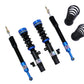Megan Racing - Coilover Damper Kit Street Series for 2010-2013 Mazda 3 Spring Rates F:7kg/mm R:4kg/mm