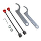 Megan Racing Coilover Damper Kit EZ II Series for 2009-2016 Nissan 370Z Spring Rates F:10kg/mm R:8kg/mm
