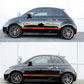 Megan Racing Lowering Springs for Fiat 500 C 2012-2019 Drop 25mm/43mm MR-LS-F500