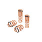 Megan Racing - Lowering Springs for 2013-2017 Honda Accord 4CYL SAE 9254 Cold Wound Steel Powder Coated 1-Year Warranty