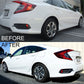 Megan Racing Lowering Springs Front & Rear for Honda Civic 2016-2021 SAE 9254 Cold Wound Steel Powder-Coated - MR-LS-HC16