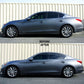 Megan Racing Lowering Springs (Front & Rear) for Infiniti Q50/Q50T 2014+ RWD – SAE 9254 Steel, 35mm Front / 37mm Rear Drop MR-LS-IQ50