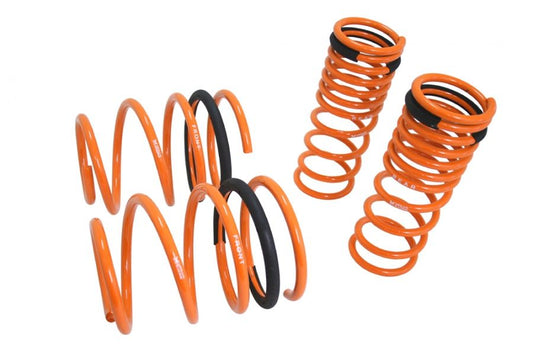 Megan Racing Lowering Springs Front & Rear for Subaru STI 2008-2014 Drop 38.1mm SAE 9254 Cold Wound Steel Powder Coated 1 Year Warranty MR-LS-STI08