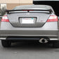 Megan Racing Universal Exhaust M-OE Muffler - Matte Black Finish with Silver Chrome Tip MR-MU-MOE-B