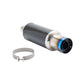 Megan Racing Muffler Universal for 2006 Audi A4 Quattro - Carbon Fiber, Titanium Tip, 4" Burnt MR-MU-MSPEC2