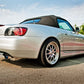 Megan Racing Muffler Universal MVO for 2010to2025 18" Length 6.5" Height 2.4" Inlet ID 3.2" Tip OD 3.5" - Various Tip Styles