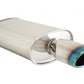Megan Racing Universal Exhaust O ST Muffler (Single Oval Tip) - MR-MU-OST