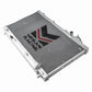Megan Racing - Radiator 2 Row for 2001-2005 Honda Civic MT 4-Door Aluminum, 1.1 BAR Cap MR-RT-HC01
