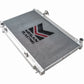 Megan Racing Radiator 2-Row for 2003-2006 Nissan 350Z MT - Aluminum, 1.1 BAR Cap MR-RT-N3Z